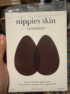 Teardrop Nipple Covers - Brown